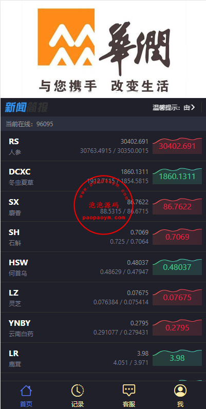 新版ui药材微盘系统/微交易源码/时间盘系统